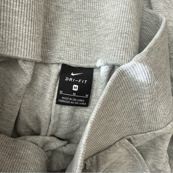 Nike Yoga Flow 7/8 High Rise Grey Athleisure Gym Pants - Picture 5 of 6